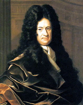 Gottfried Wilhelm von Leibniz, von Bernhard Christoph Francke