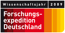 Logo: Wissenschaftsjahr 2009 - Forschungsexpedition Deutschland