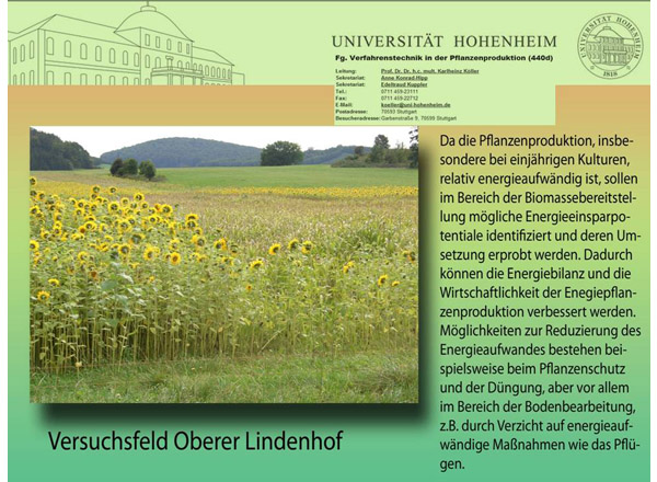 Gewinnerprojekt Universität Hohenheim