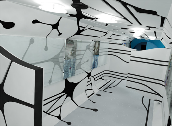 Innenansicht des Wagens 04 "info +  kogno"