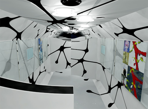 Innenansicht des Wagens 04  "info + kogno"