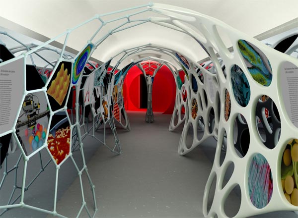 Innenansicht des Wagens 03 "bio + nano"