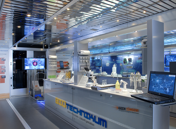 Labor im Inneren des BIOTechnikums