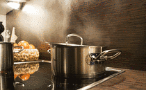 Kochtopf am dem Herd