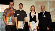 Die BUW-Sonderpreisträger Maximilian Schäfer und Anja Labitzke Die BUW-Sonderpreisträger Maximilian Schäfer und Anja Labitzke