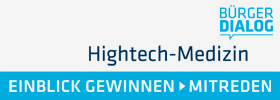 Logo Bürgerdialog Hightech-Medizin