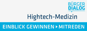 Logo Bürgerdialog Hightech-Medizin Logo Bürgerdialog Hightech-Medizin