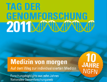 Broschüre "10 Jahre Genomforschung in Deutschland"