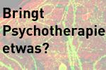 Bringt Psychotherapie überhaupt etwas?