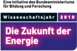 Logo Wissenschaftsjahr 2010 – Die Zukunft der Energie