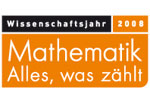 Logo Wissenschaftsjahr 2008 – Jahr der Mathematik