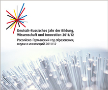 Logo des Deutsch-Russischen Wissenschaftsjahres