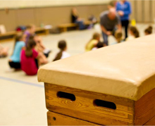 Die Kinder sammeln sich im Kreis