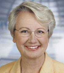 Porträt Bundesministerin Annette Schavan, MdB