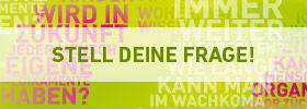 Stell' deine Frage zum Thema Gesundheitsforschung!