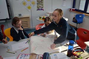 Schüler im Unterricht.