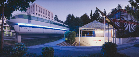 Panorama und Logo DMB. Panorama.