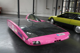 Das Solarmobil Pinky