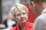 Foto von Bundesforschungsministerin Annette Schavan