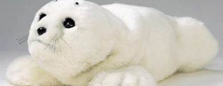 Bild von der Roboter-Robbe Paro