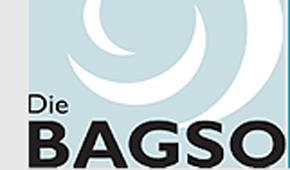 Grün-weißes Logo der BAGSO.
