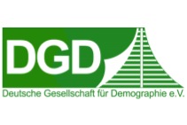 Grünes Logo der Deutschen Gesellschaft für Demographie (DGD)