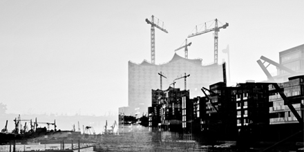 Elbphilharmonie und die Hamburger Hafencity