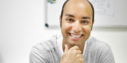 Portätbild von Ijad Madisch, Gründer von ResearchGate