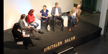 Die Gäste bei der Podiumsdiskussion