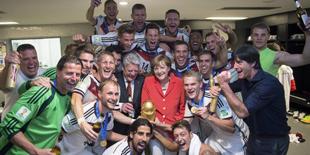 Gruppenfoto der Nationalmannschaft