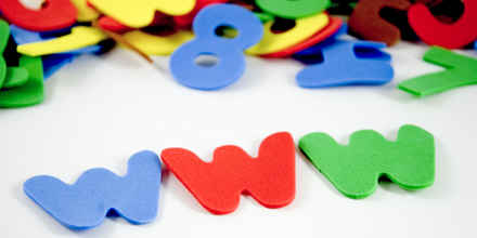 Bunte Buchstaben formen www