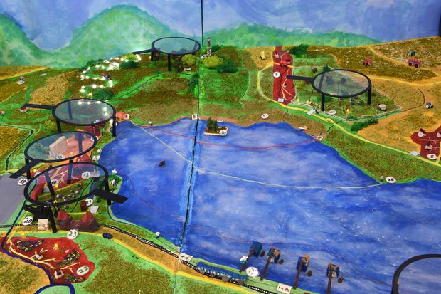 Das von Noah-Lewin Mayer, Elias Troska und Alexander Gottfried entworfene Modell