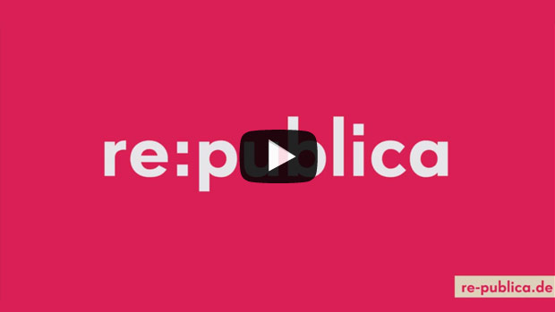 Video der re:publica auf YouTube