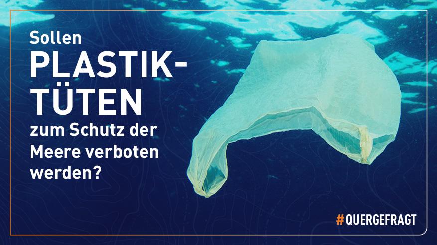 Sollen Plastiktüten zum Schutz der Meere verboten werden?