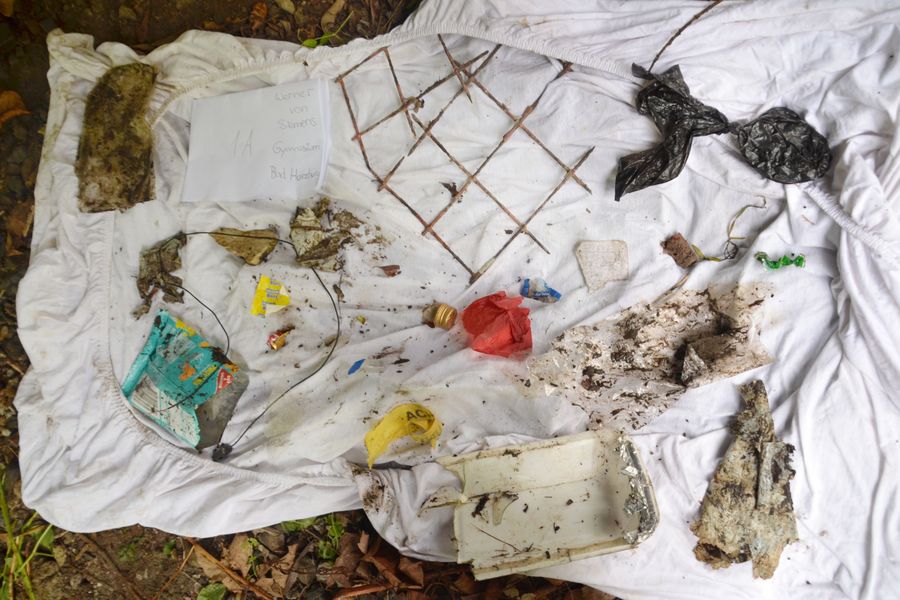 Fundbild der Gruppe Klima- und Umweltschutz-AG des WvS Bad Harzburg