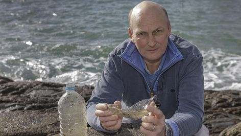 Photo of Richard Thompson, Professor Richard Thompson, a leading international expert on microplastics and marine debris