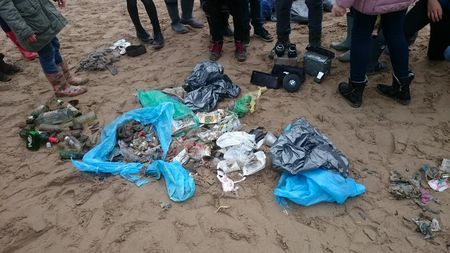 Fundbild der Gruppe Die Monte- Plastikjäger Klasse 7b