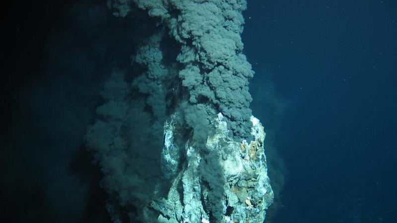 Ein Unterwasservulkan