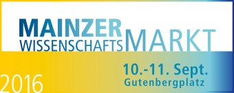 Vorschaubild zur Detailansicht der Veranstaltung: 15. MAINZER WISSENSCHAFTSMARKT"Themenjahr 2016: MENSCH UND MEDIZIN"