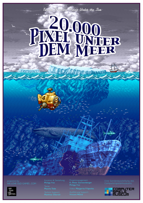 Vorschaubild zur Detailansicht der Veranstaltung: 20.000 Pixel unter dem Meer. Eine Sonderausstellung des Computerspielemuseums