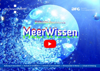 Vorschaubild zur Detailansicht der Veranstaltung: DFG-Spezialpreis MeerWissen
