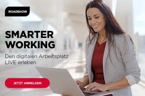 Vorschaubild zur Detailansicht der Veranstaltung: SMARTER WORKING - den digitalen Arbeitsplatz LIVE erleben