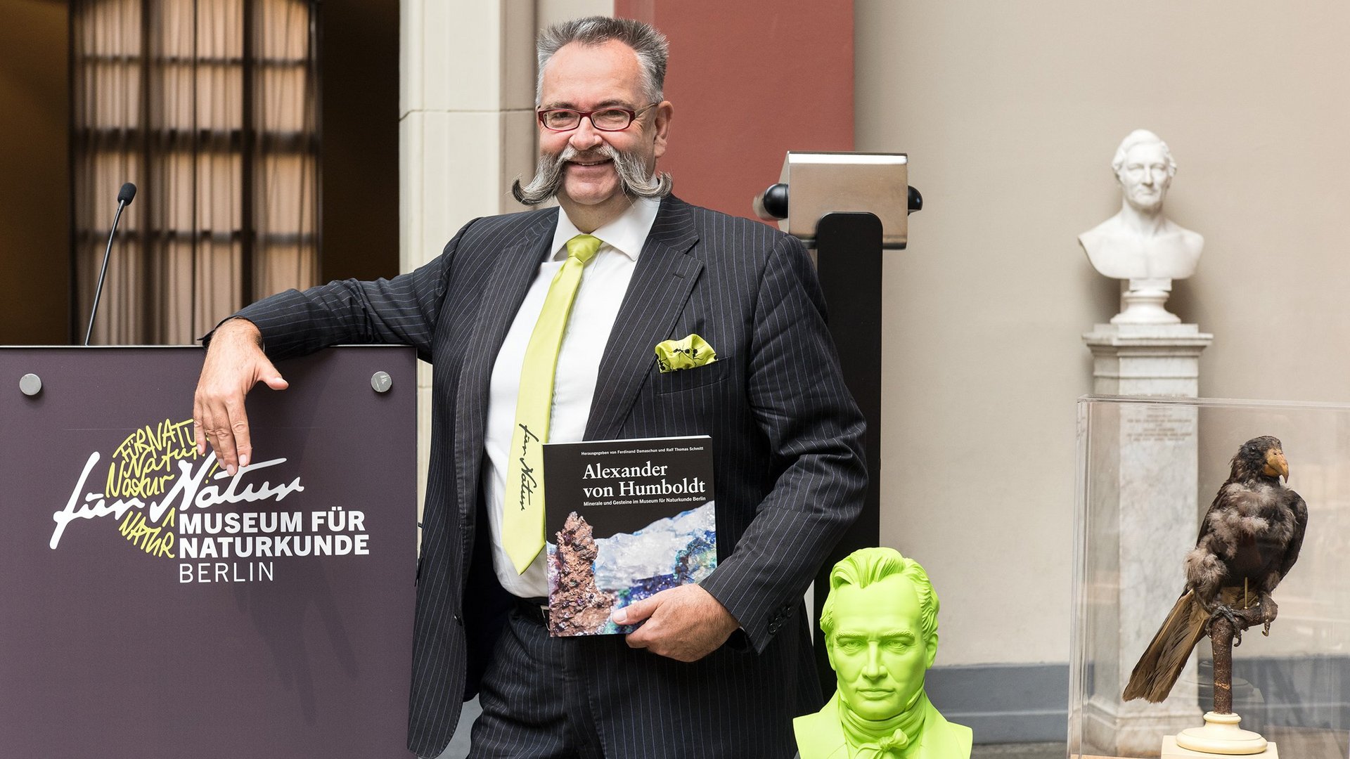 Prof. Johannes Vogel im Naturkundemuseum