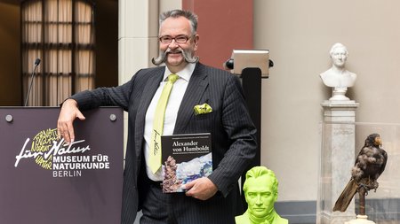 Prof. Johannes Vogel im Naturkundemuseum