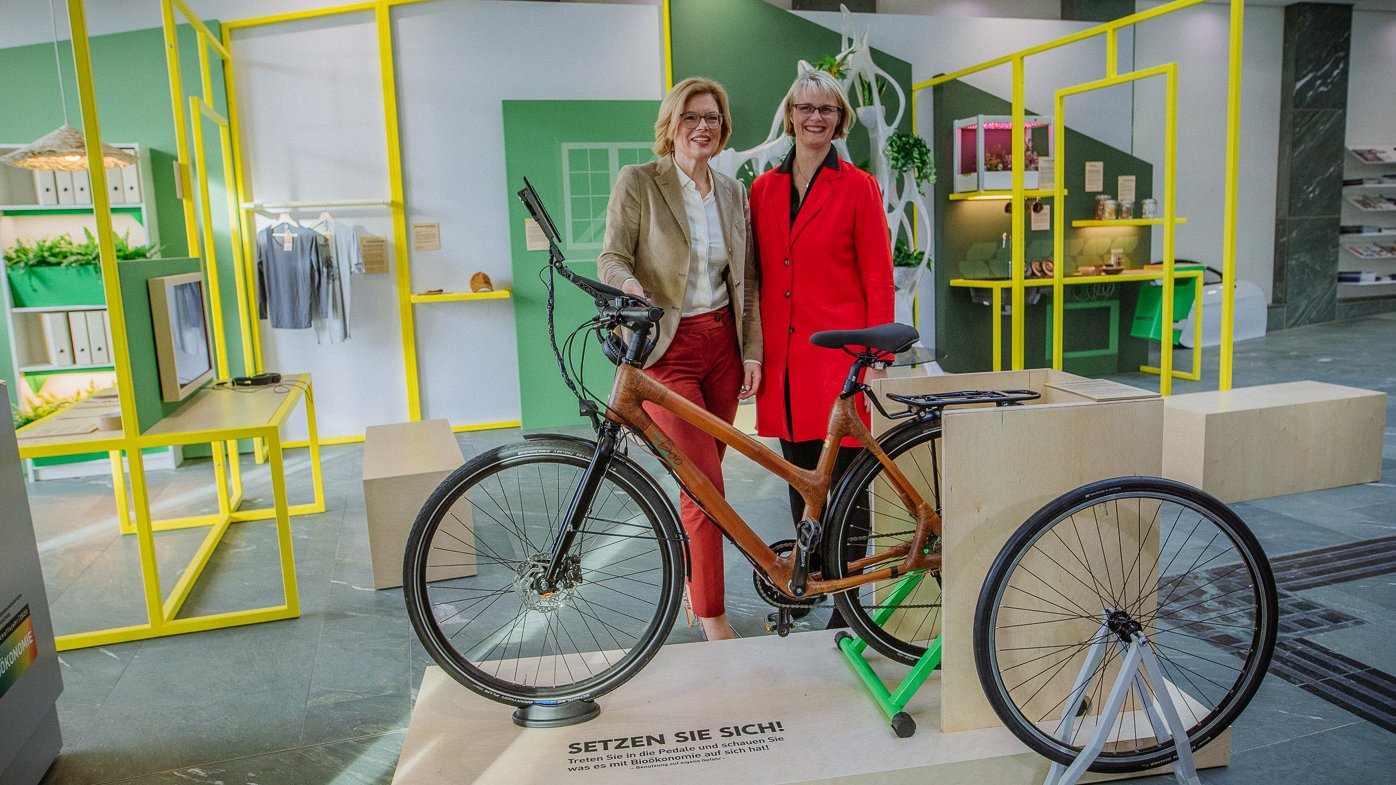 Bioökonomie-Ausstellung