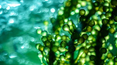 Makroaufnahme einer Pflanze