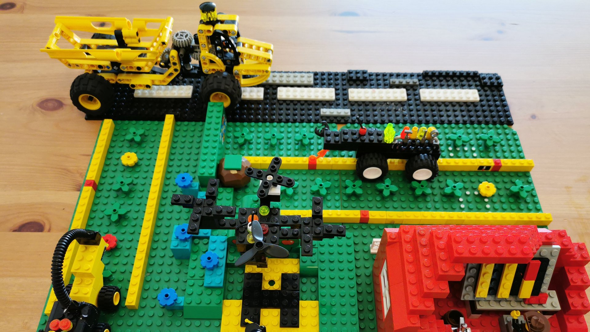 Artefakt Feld aus Lego