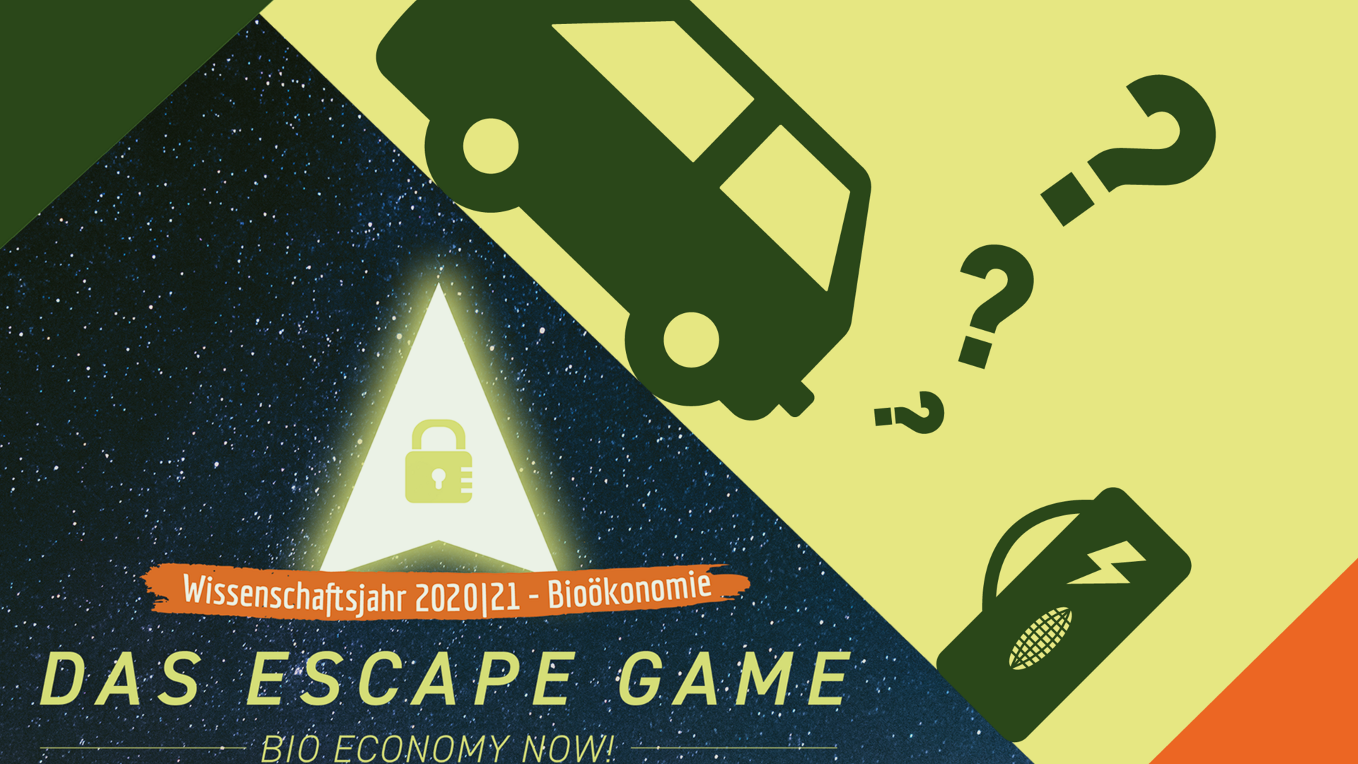 Abbildungs des Escape-Game Flyers