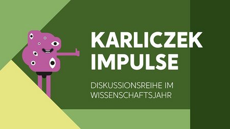 Foto des Flyers zur Diskussionsreihe im Wissenschaftsjahr