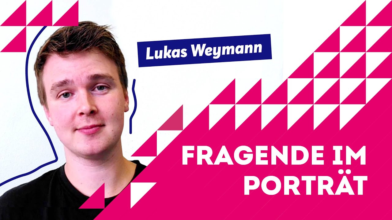 Fragende im Portrait – Lukas Weymann